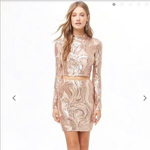 Banjul Exquisite Blush and Nude Evening Look